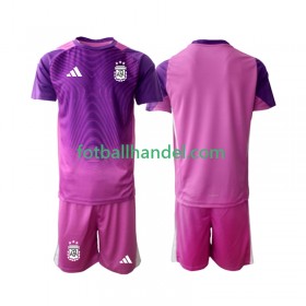 Barn Fotballdrakter Keeper Argentina Hjemme 2025 Kortermet